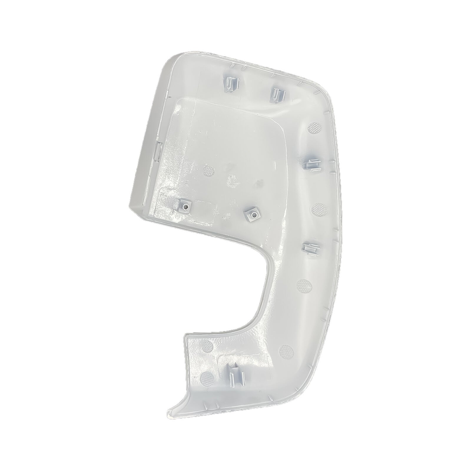 Right Driver Side Door Wing Mirror Cover Frozen White For Ford Transit Custom