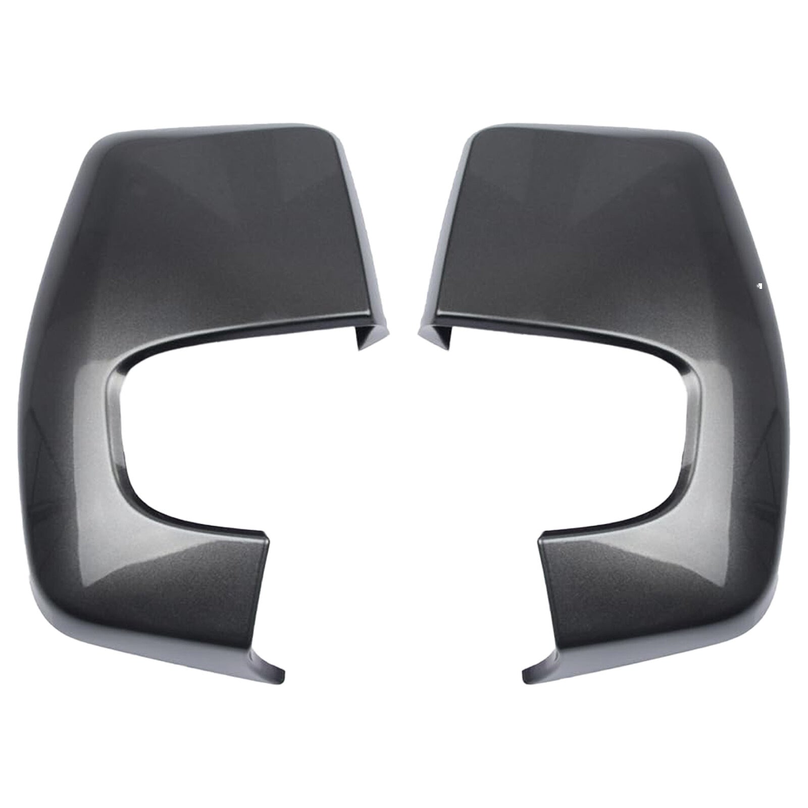 Wing Mirror Covers Painted Magnetic Grey Pair Left & Right For Transit Custom