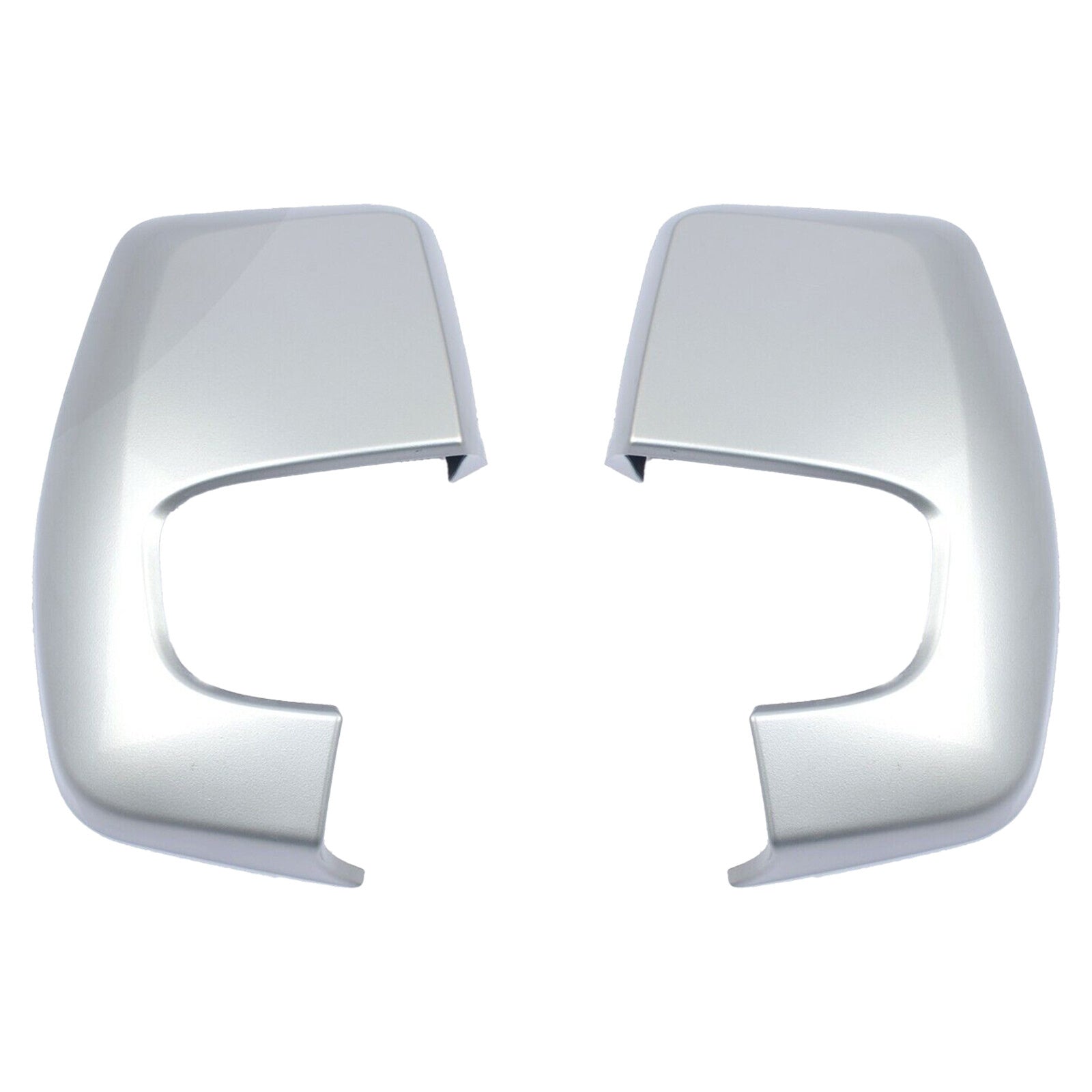 Door Wing Mirror Cover Moondust Silver Left & Right Side For Ford Transit Custom
