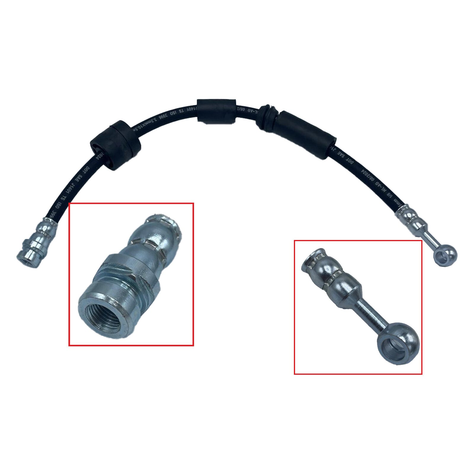 Front Left Brake Hose For Land Rover Discovery Sport Range Rover Evoque LR059121