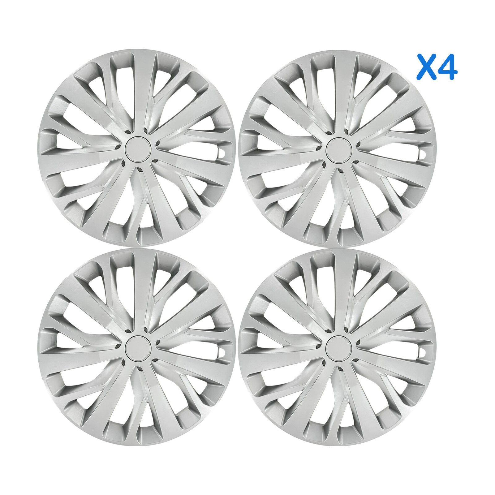 4X 16 Inch Wheel Trim Hub Cap Covers For Peugeot Rifter Expert 508 98167196Tw