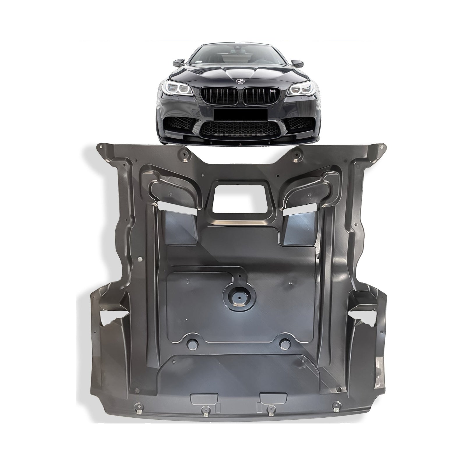 Under Engine Cover Undertray Rust Shield For Bmw 6 and 7 Series F13 F01 F02