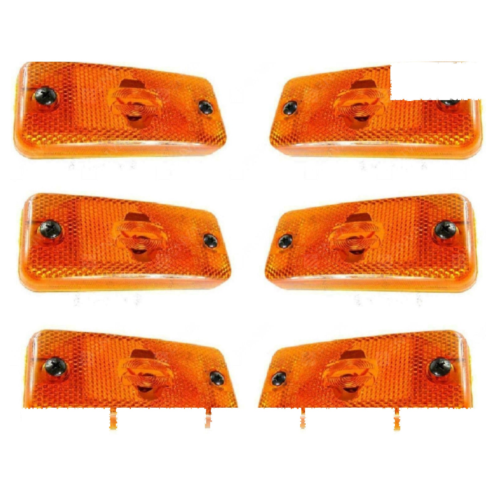 6X Side Marker Light Lamp Rh Lh Side For Daf Iveco Heuliez Irisbus Volvo 1329718