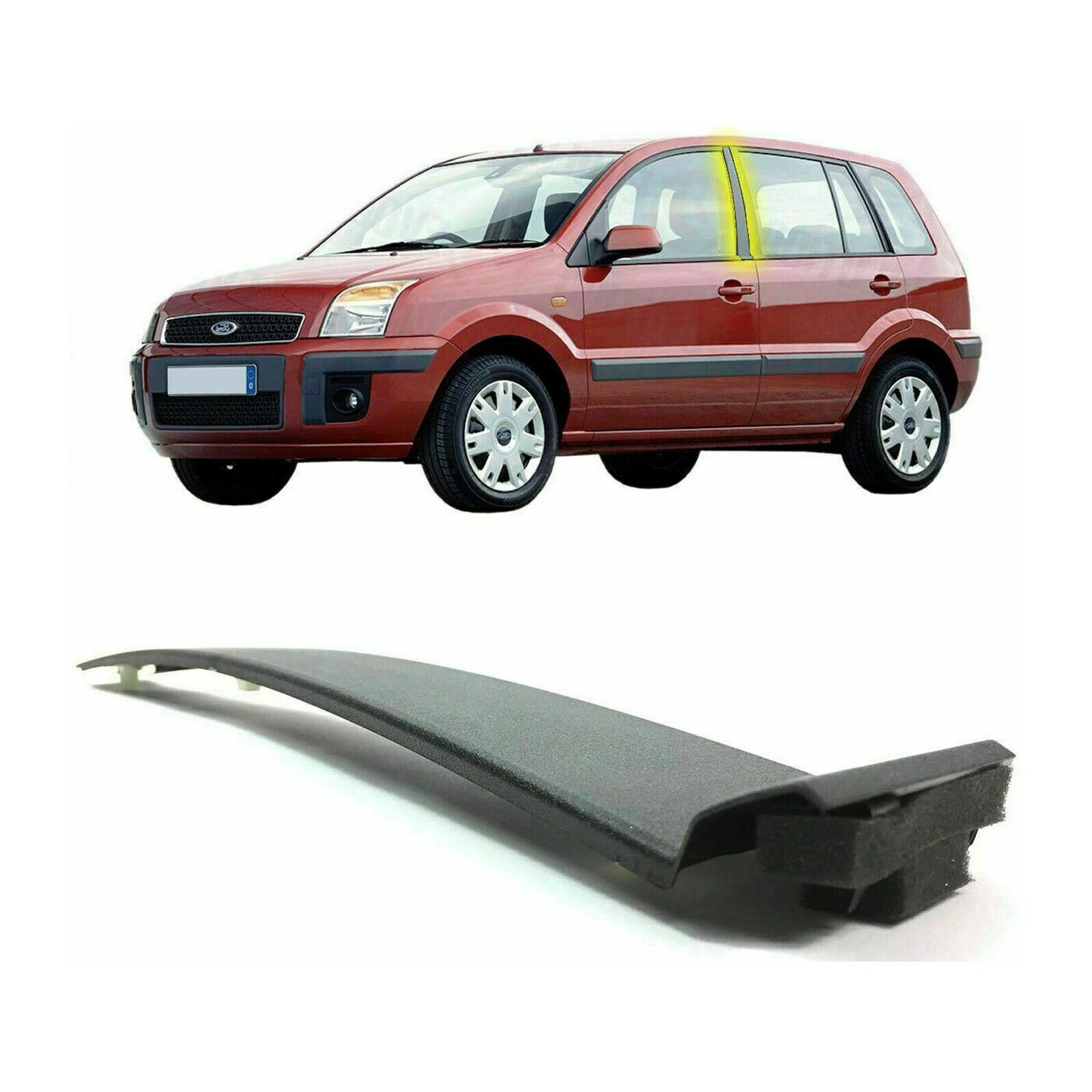 Front Left Door Pillar Trim Panel for Ford Fusion 2002-2013 7N11N20899AA