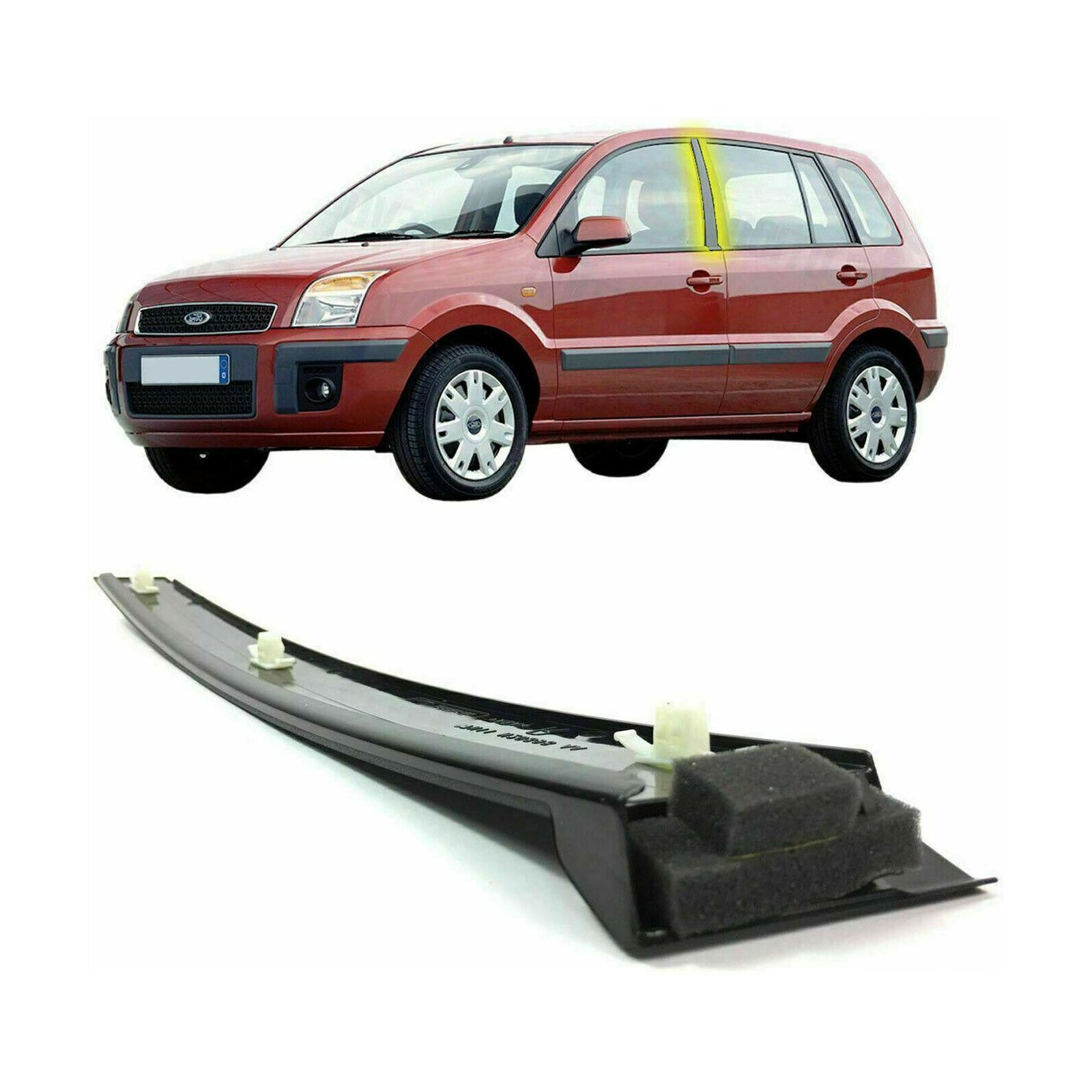 Front Left Door Pillar Trim Panel for Ford Fusion 2002-2013 7N11N20899AA