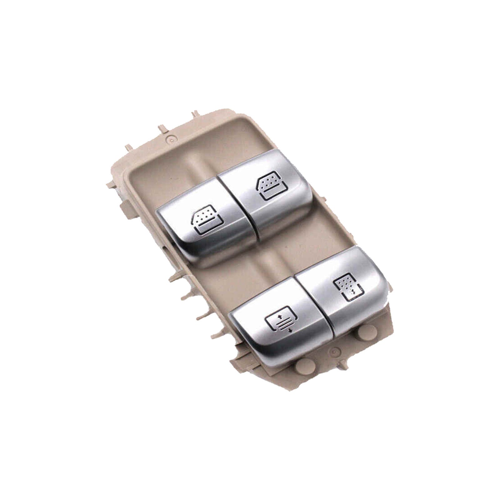 Rear Window Main Control Switch Beige 3Pin For Mercedes E Class W213 A2229051505