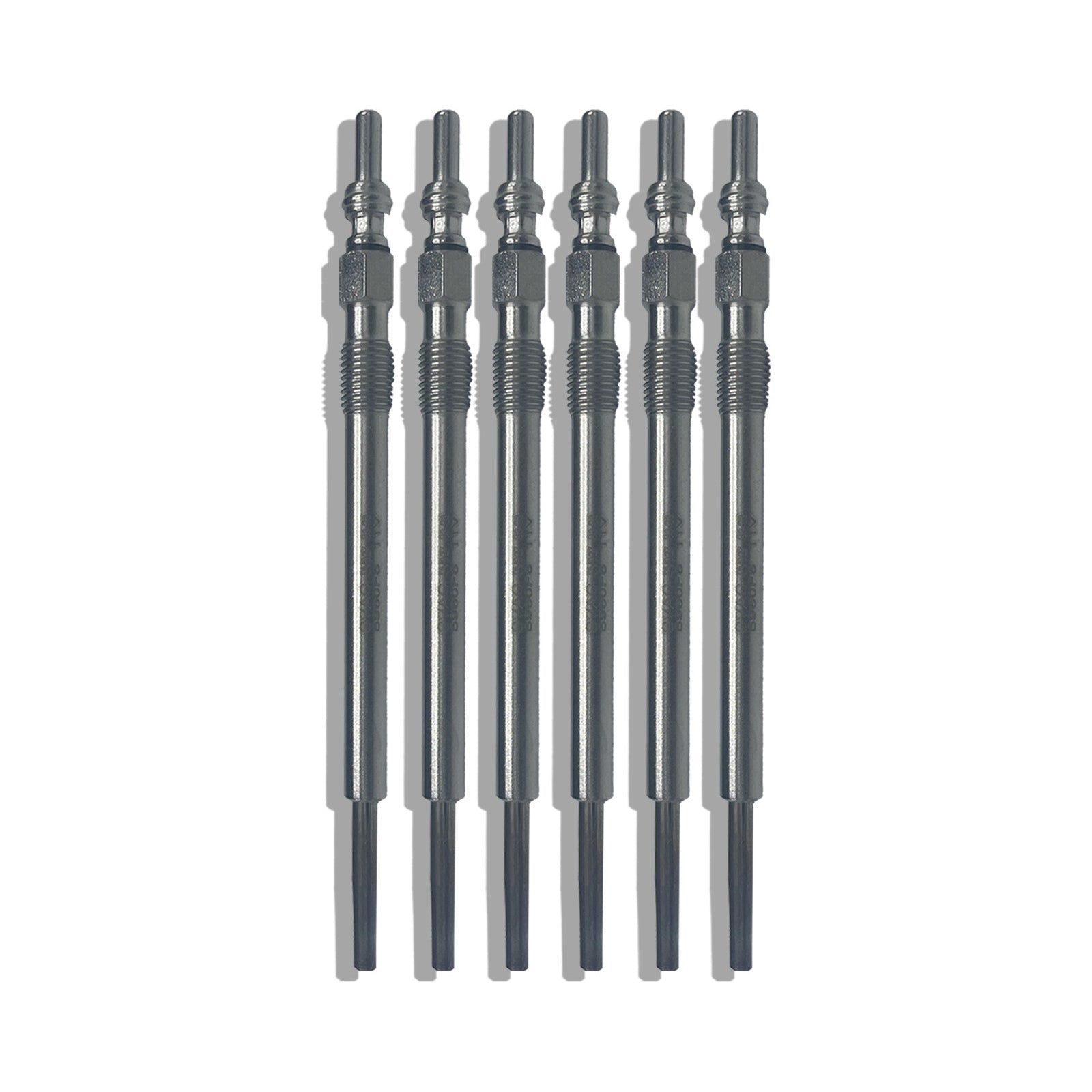 6X Heater Glow Plugs For Jaguar S-Type II XF I XJ 2.7 D 02JD61604 02JDE3926