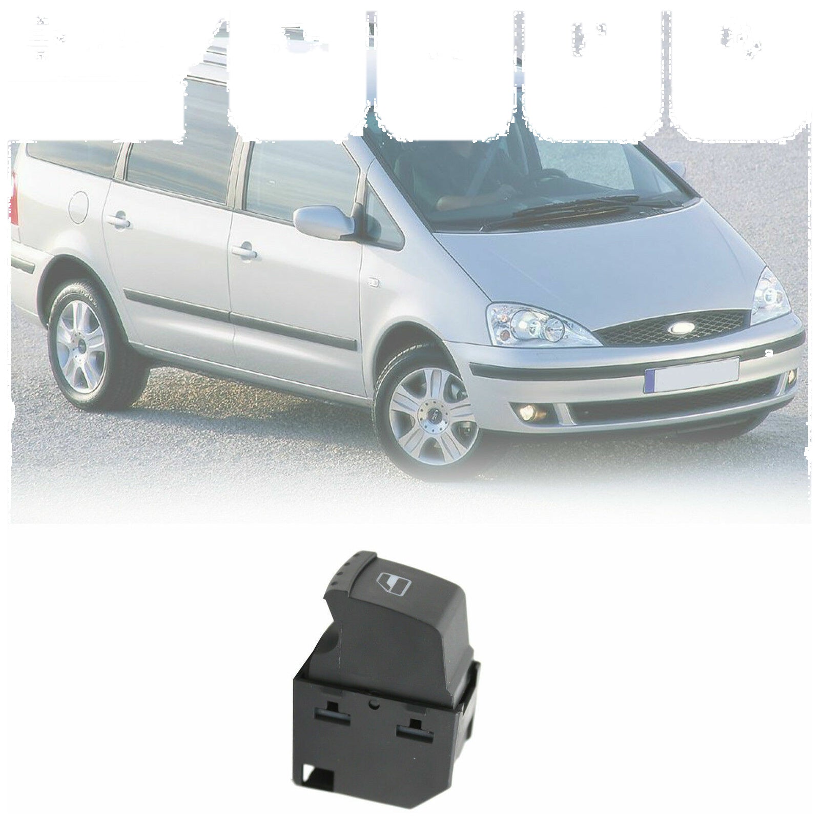 Ford Galaxy 1995 2006 Single Window Control Switch Ym2114A132Haw