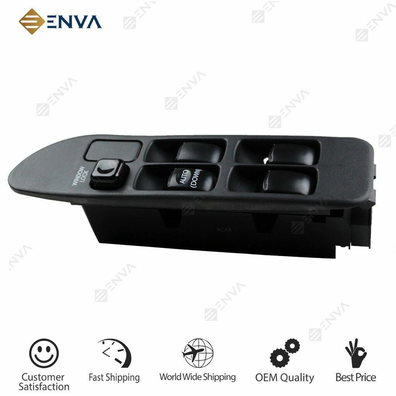 Electric Power Window Main Control Switch LHD for Mitsubishi Lancer 1992-1996