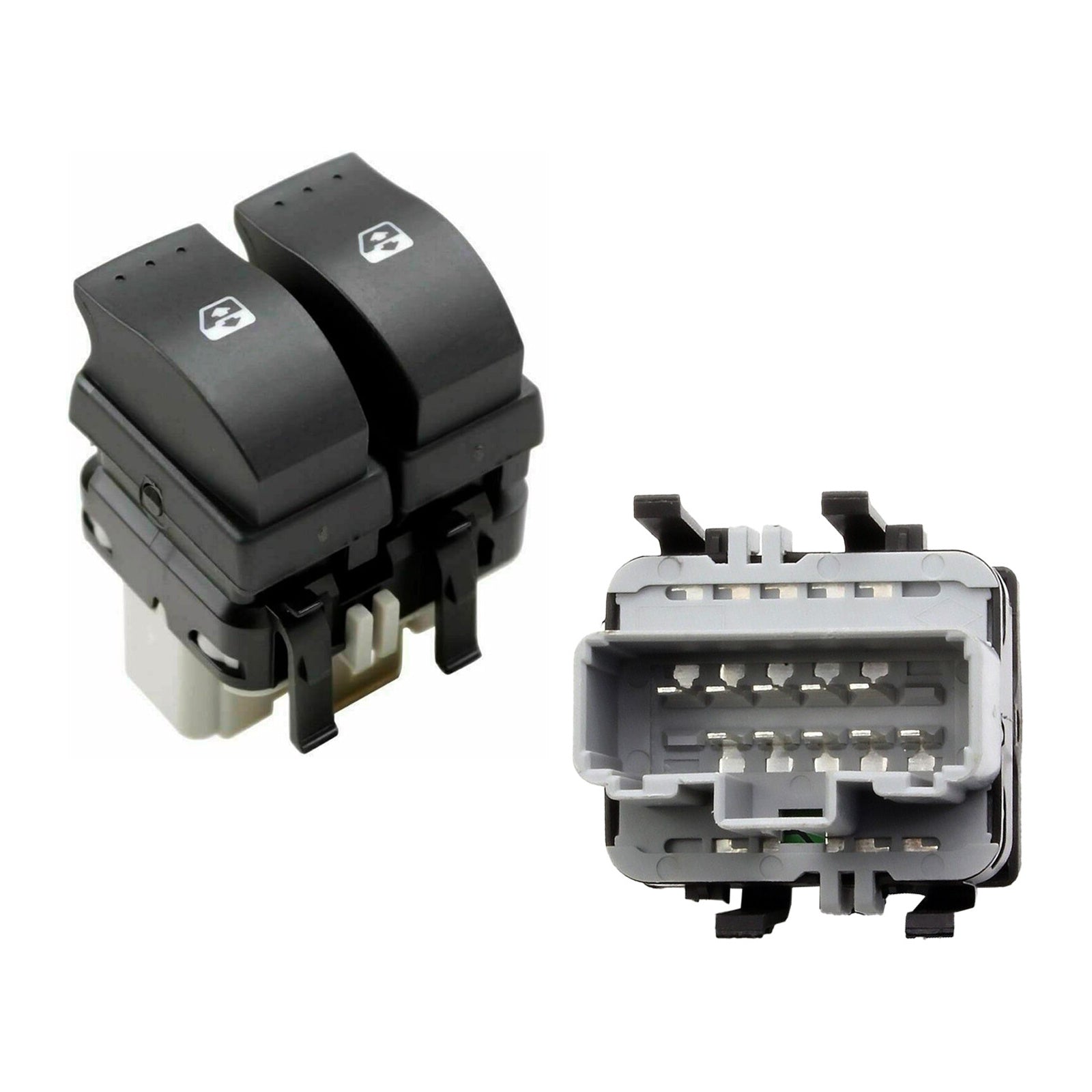 Electric Window Double Switch Driver For Renault Laguna Ii Mk2 8200315042