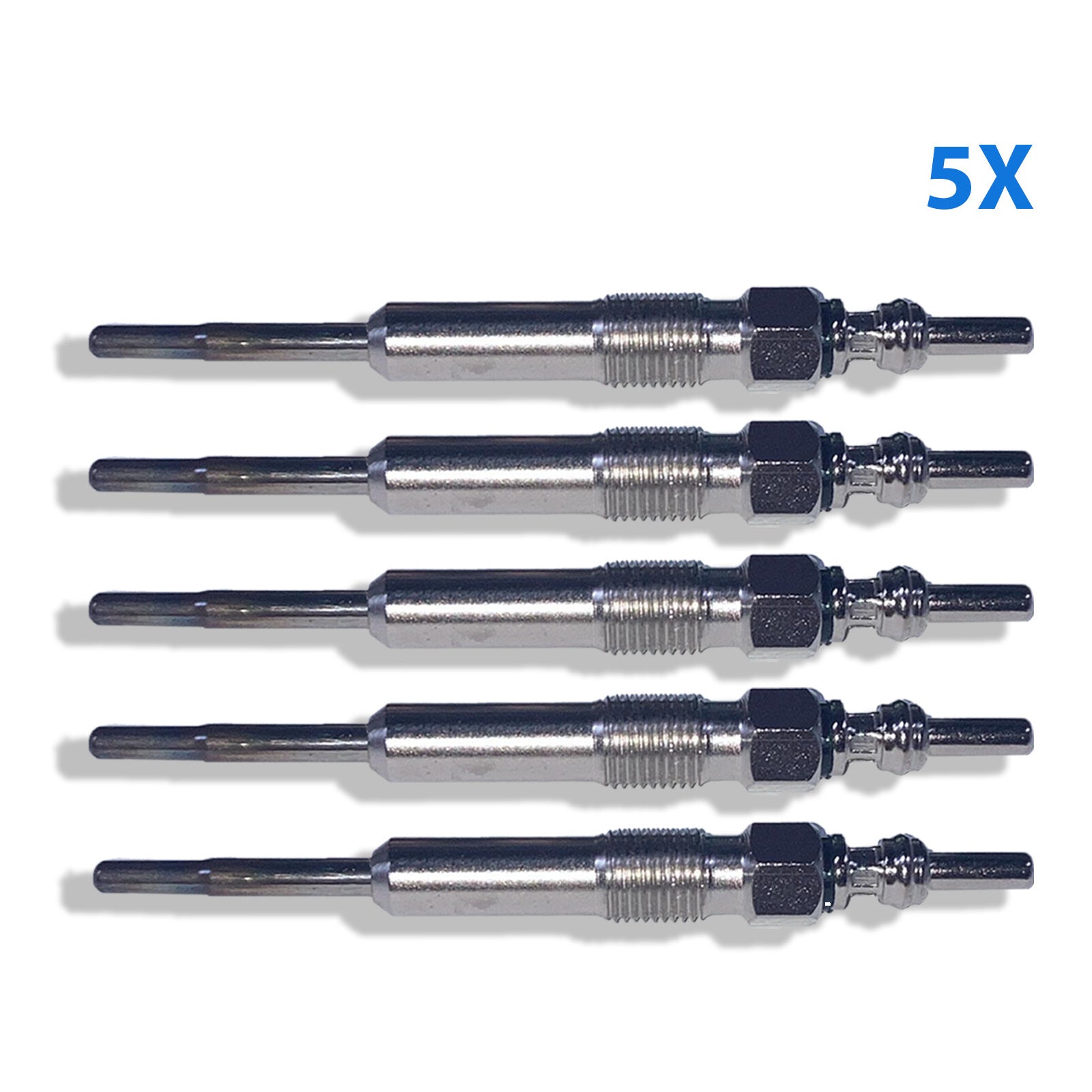 5X Heater Glow Plugs For VW Transporter T5 Multivan Crafter 2.5 TDI Touareg